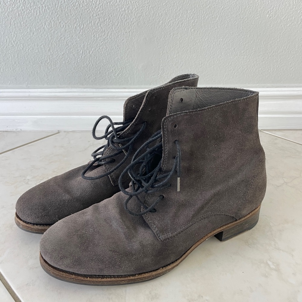 All Saints suede boots size 39
